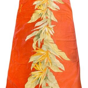 Tommy Bahama orange bird of paradise home collection oversized beach towel